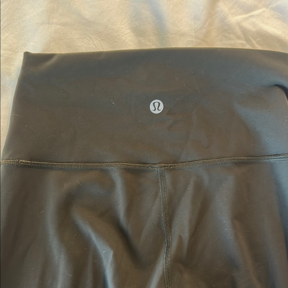 Lululemon olive green High-Waisted Leggings
